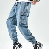 Pantalon jean cargo pour homme