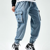 Pantalon jean cargo pour homme