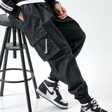 Pantalon jean cargo pour homme