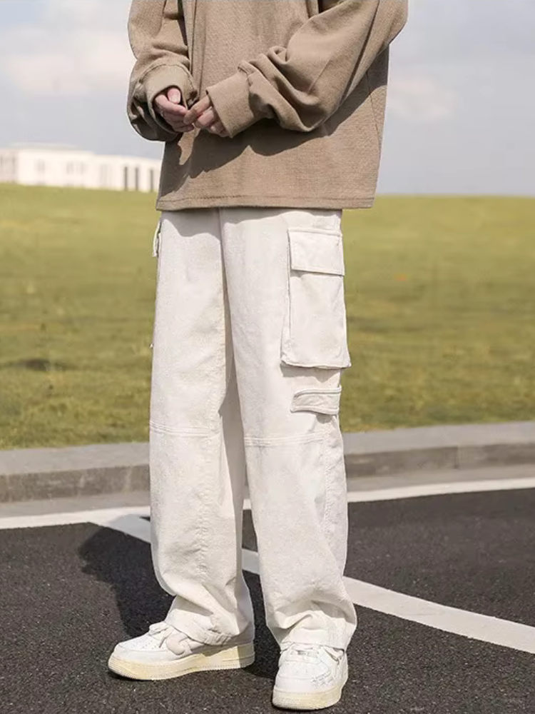 Pantalon cargo baggy homme - Main Image