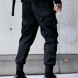 Pantalon cargo élastique homme