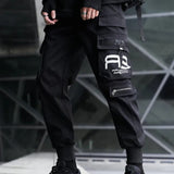 Pantalon cargo élastique homme