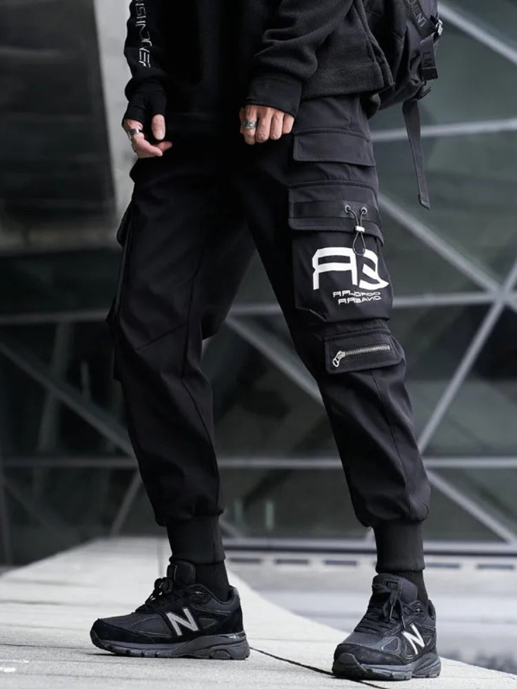 Pantalon cargo élastique homme