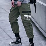 Pantalon cargo élastique homme