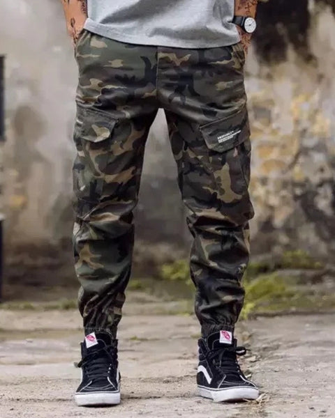 Pantalon cargo militaire homme