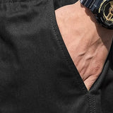 Short cargo noir homme