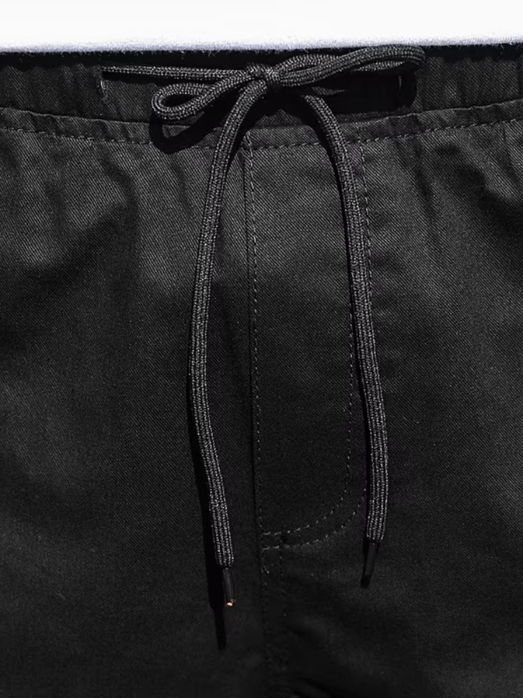 Short cargo noir homme