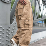 Pantalon cargo large pour homme