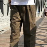 Pantalon cargo large pour homme