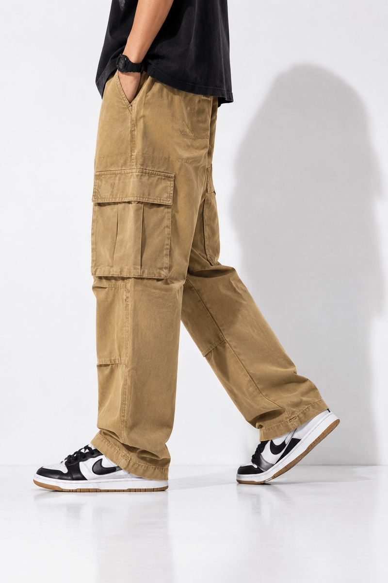 Pantalon cargo homme streetwear