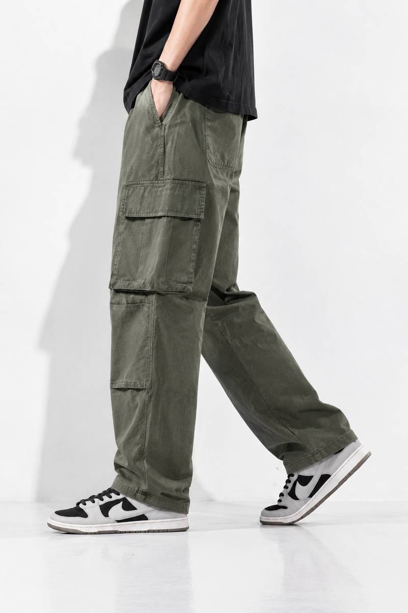 Pantalon cargo homme streetwear