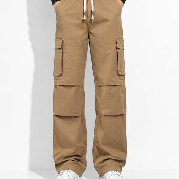 Pantalon cargo large homme