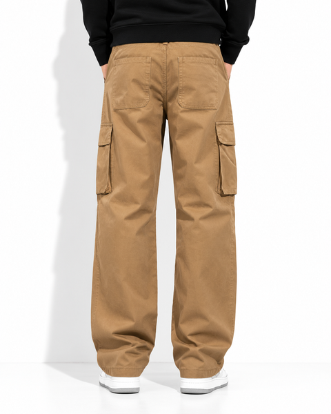 Pantalon cargo large homme