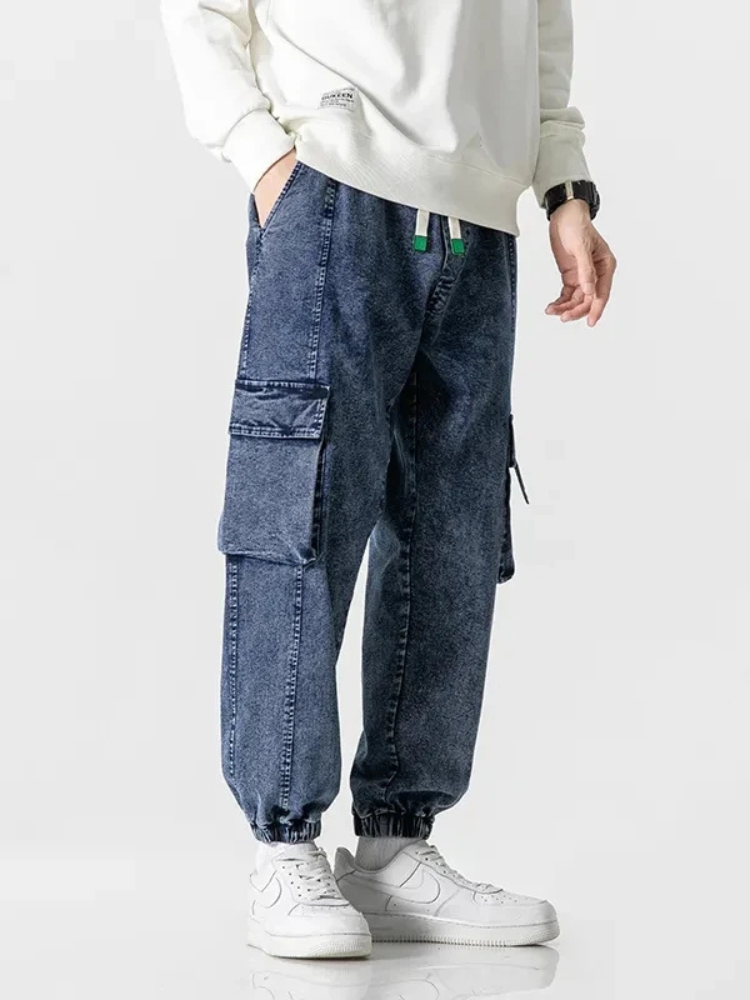 Jean cargo baggy pour homme