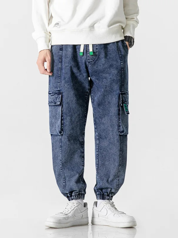 Jean cargo baggy pour homme