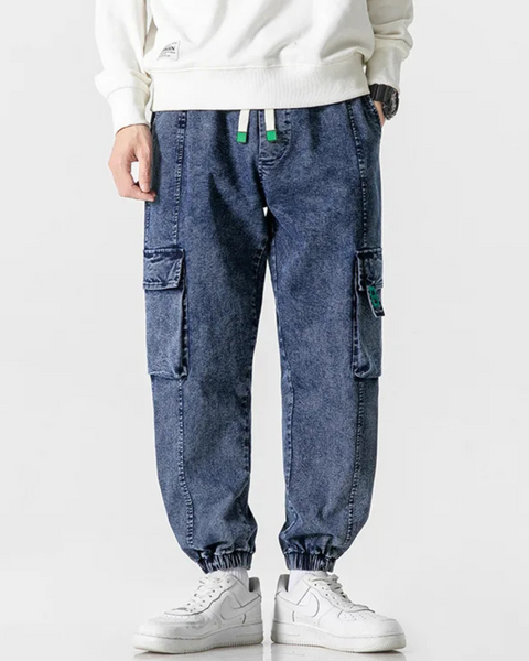 Jean cargo baggy pour homme