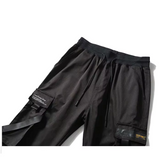 Pantalon cargo slim pour homme couleur noir