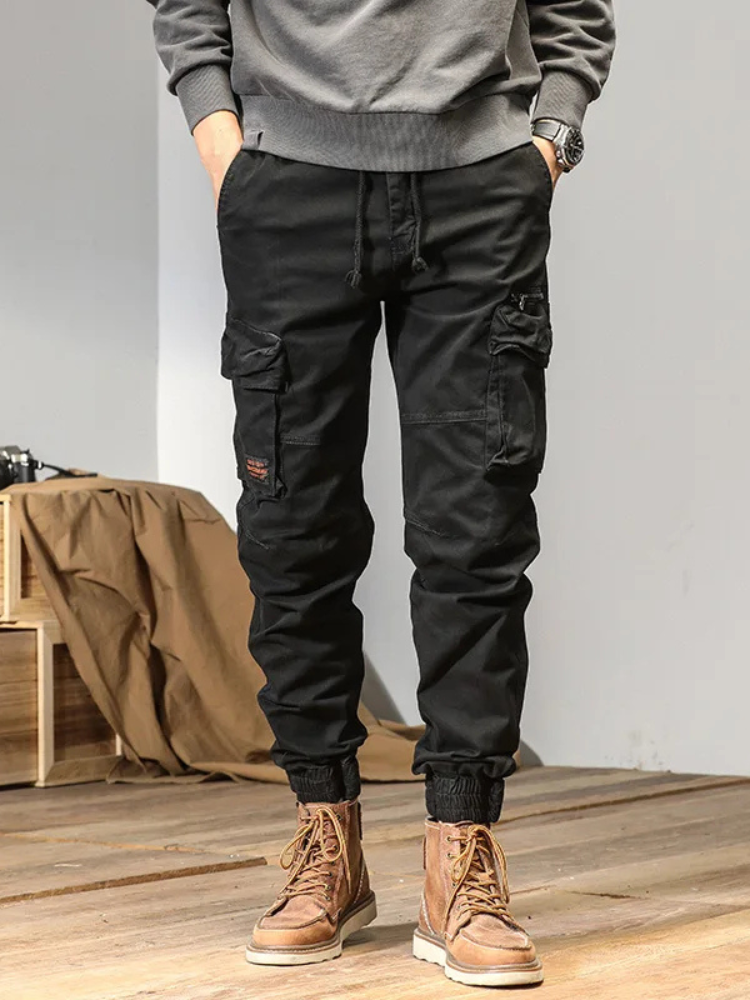 Homme Pantalon Casual Abercrombie Pantalon Cargo Baggy Homme