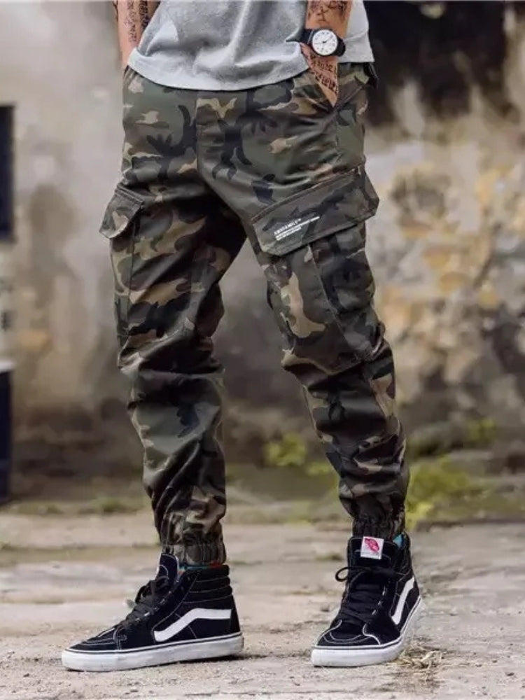 Pantalon cargo militaire homme